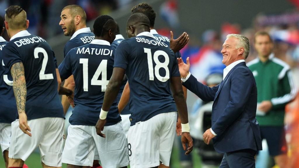 Deschamps Bleus Mondial 2014 France