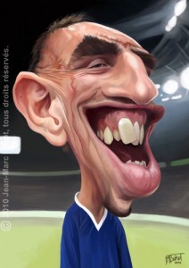 Ribéry caricature coupe du monde phrase culte