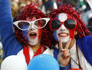 supportrice française rugby disco