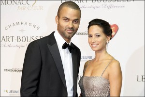 Tony parker papa femme Francine